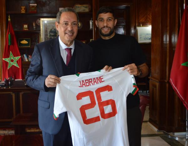 بعد إنجاز المونديال....عامل إقليم سطات يستقبل يحيى جبران